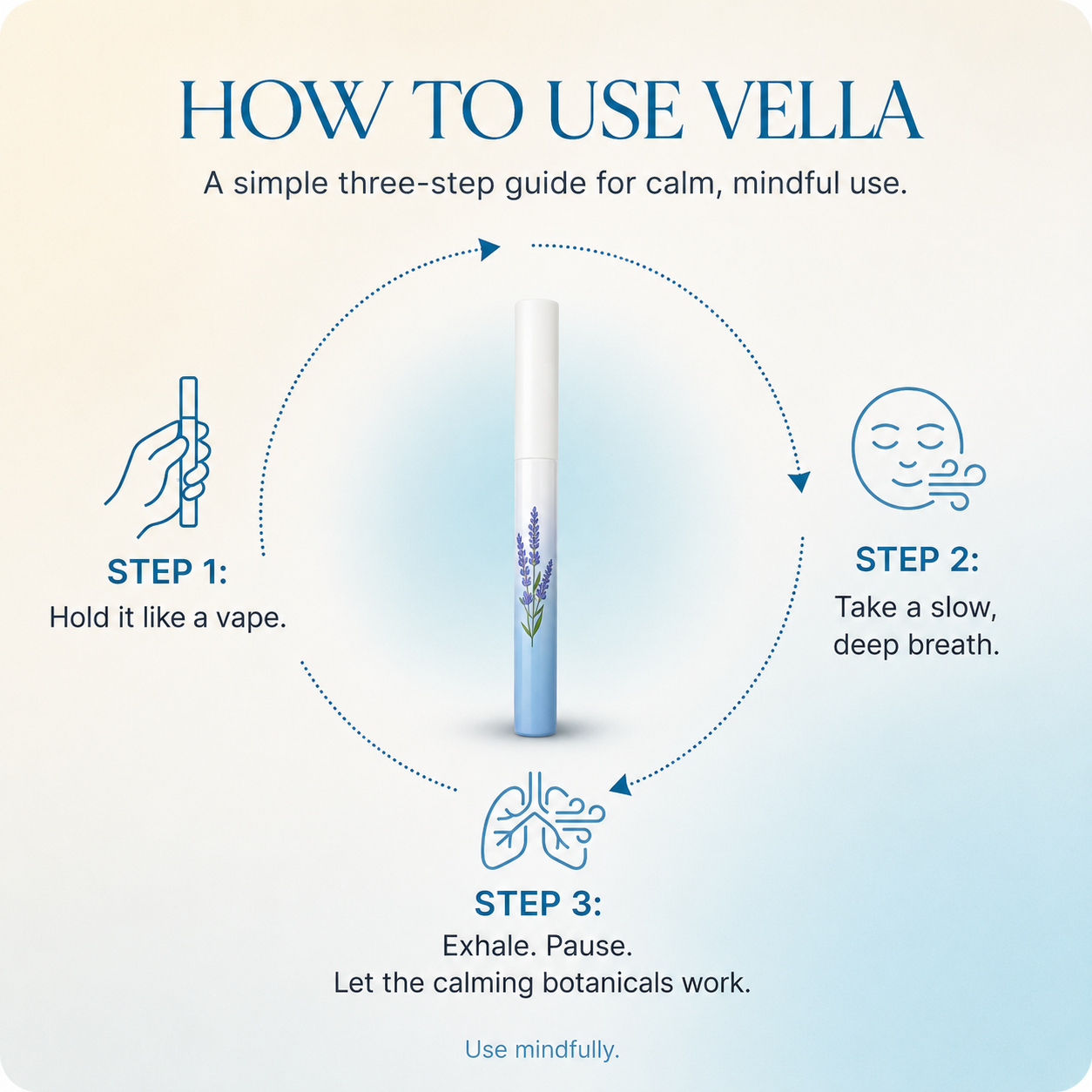 Vella Herbal Calming Diffuser